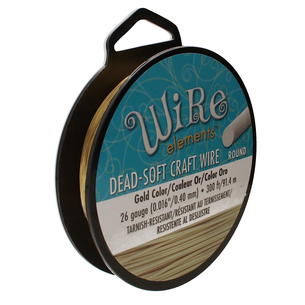 The Beadsmith Wire Elements Craft Wire – Tarnish Resistant, Soft Temper, Round